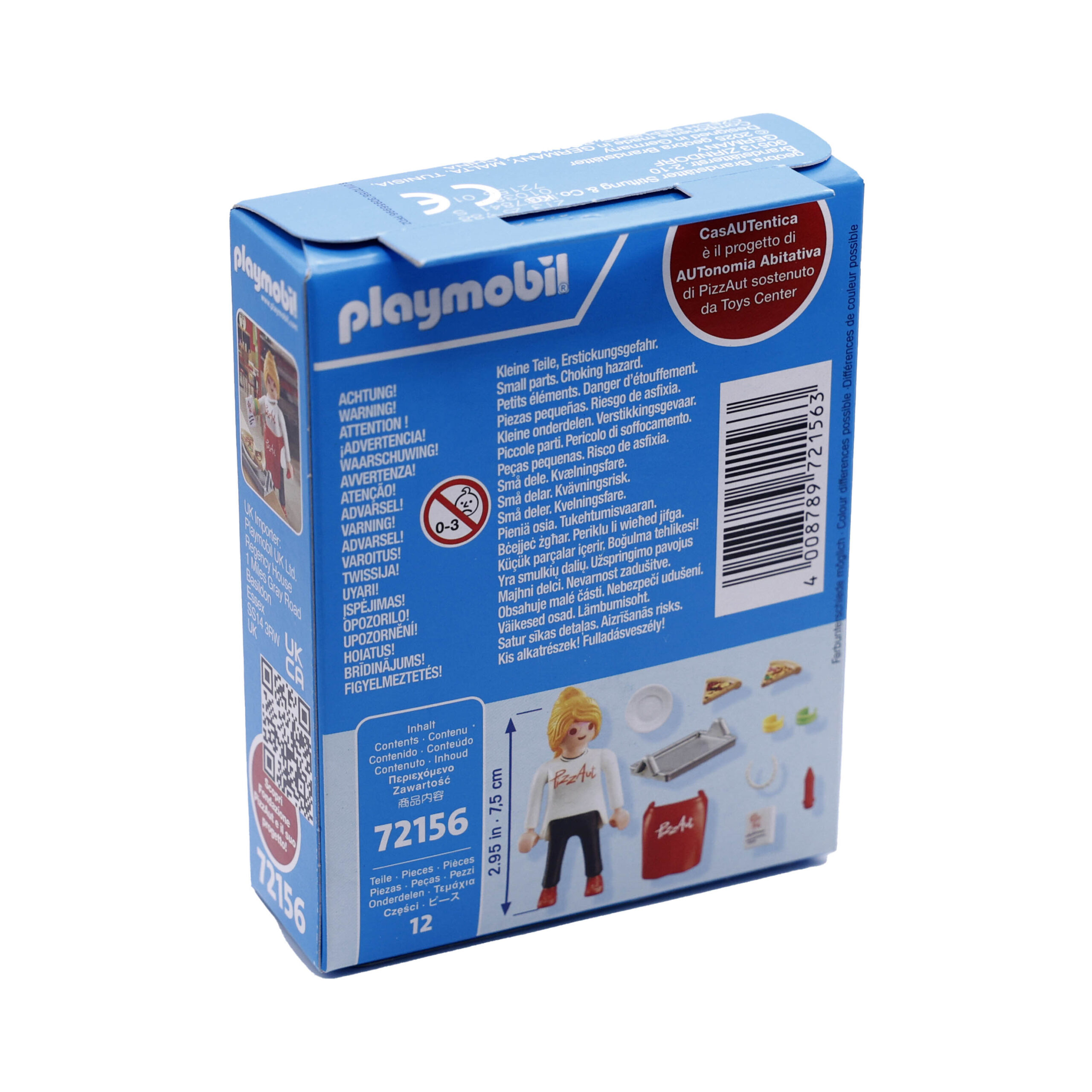 Playmobil 72156 Camarera PizzAut