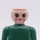 Playmobil Cabeza sonrosada con cejas y pestañas