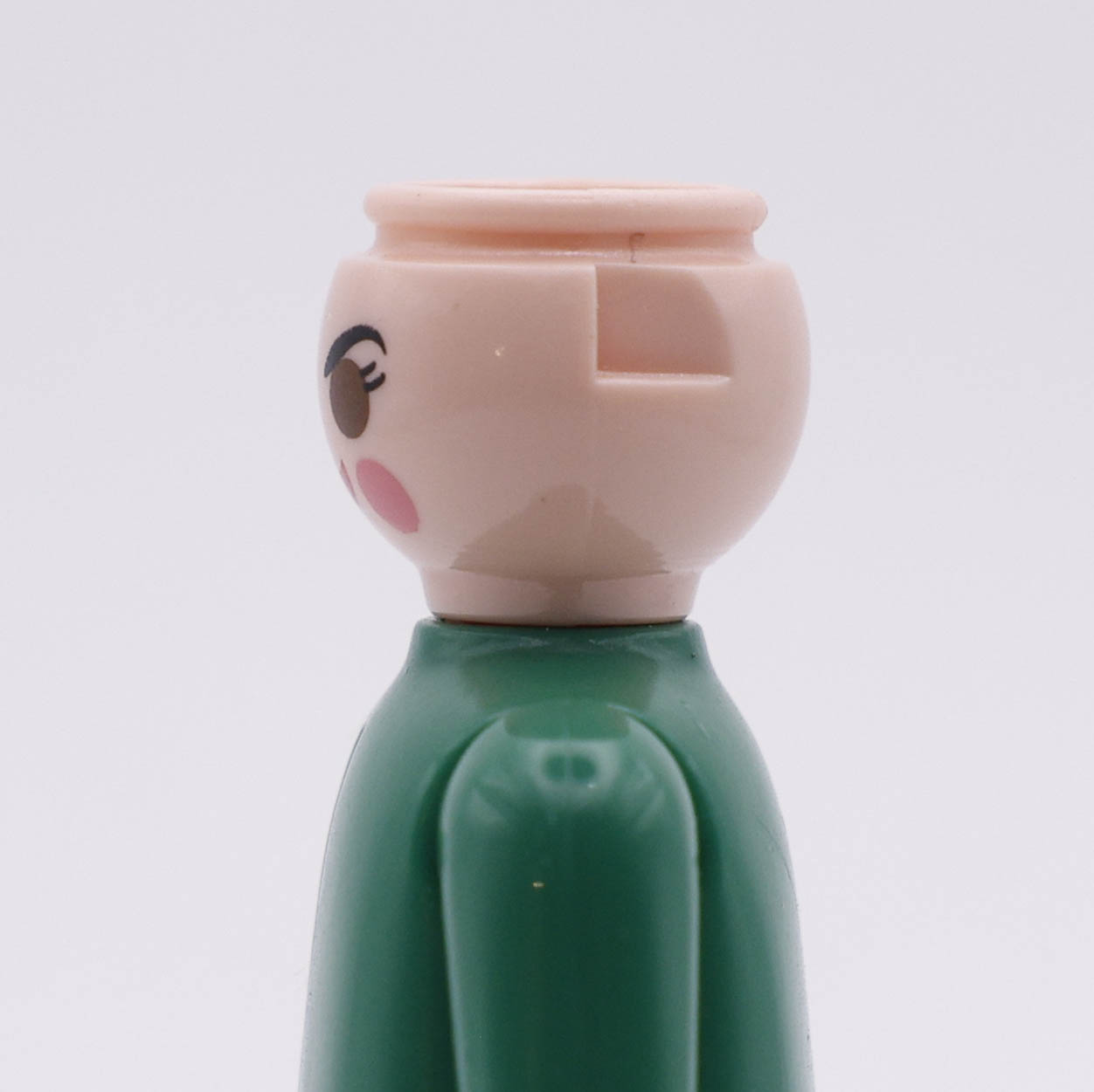 Playmobil Cabeza sonrosada con cejas y pestañas