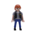Playmobil dependiente supermercado