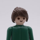 Playmobil Pelo castaño con moño