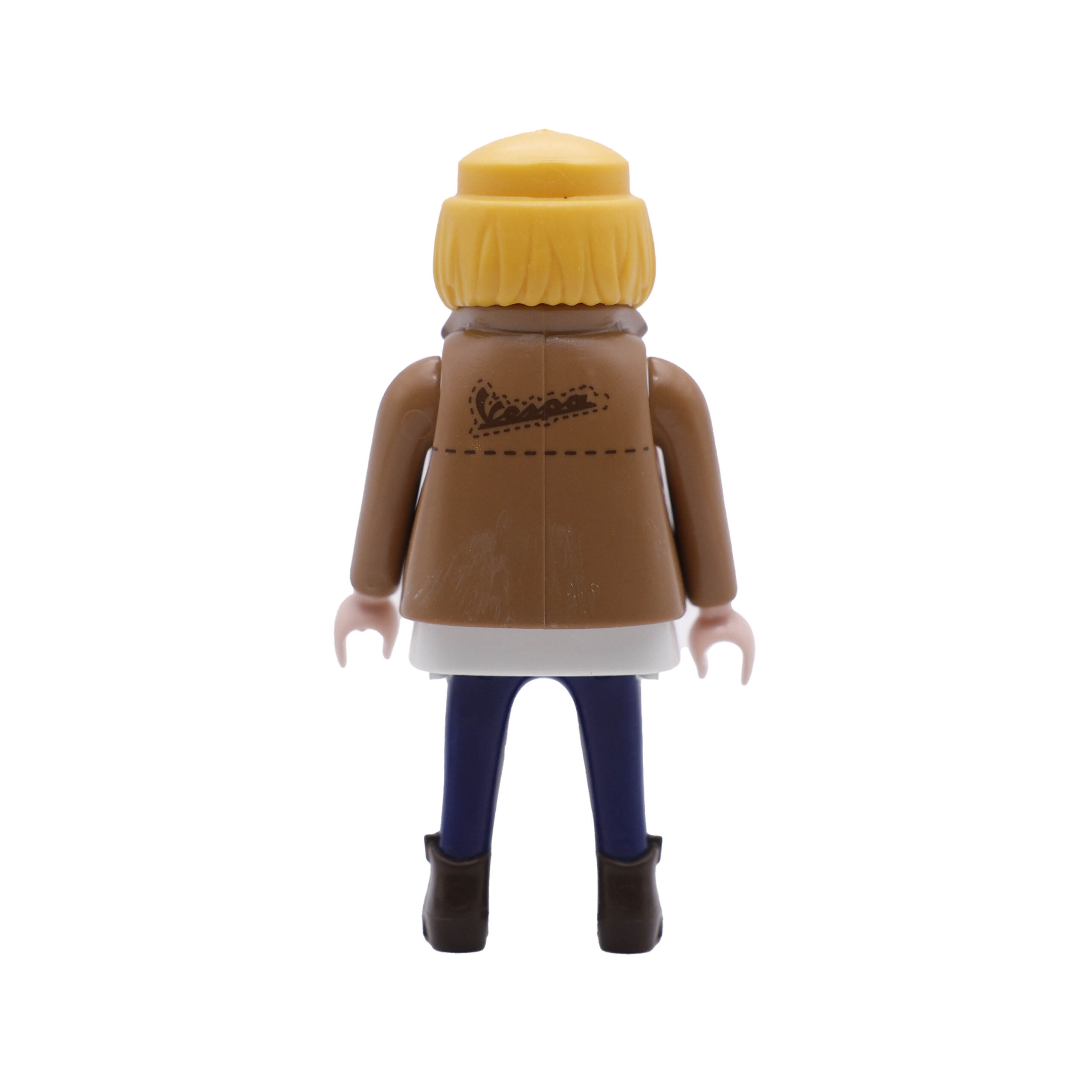 Playmobil Chica rubia cazadora botines City Life.