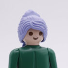 Playmobil Pelo violeta largo recogido