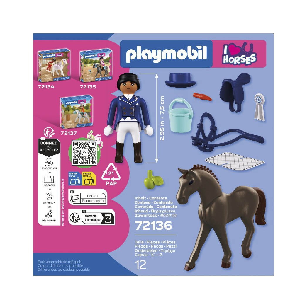 Playmobil 72136 Doma Ecuestre