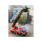 Camión de bomberos con escalera