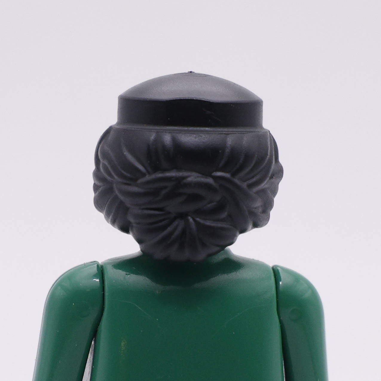 Playmobil Pelo negro corto con moño