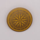 Playmobil Escudo redondo dorado sol