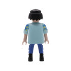 Playmobil Chico de azul camisa a cuadros