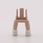 Playmobil Piernas para falda zapato blanco Tipo C
