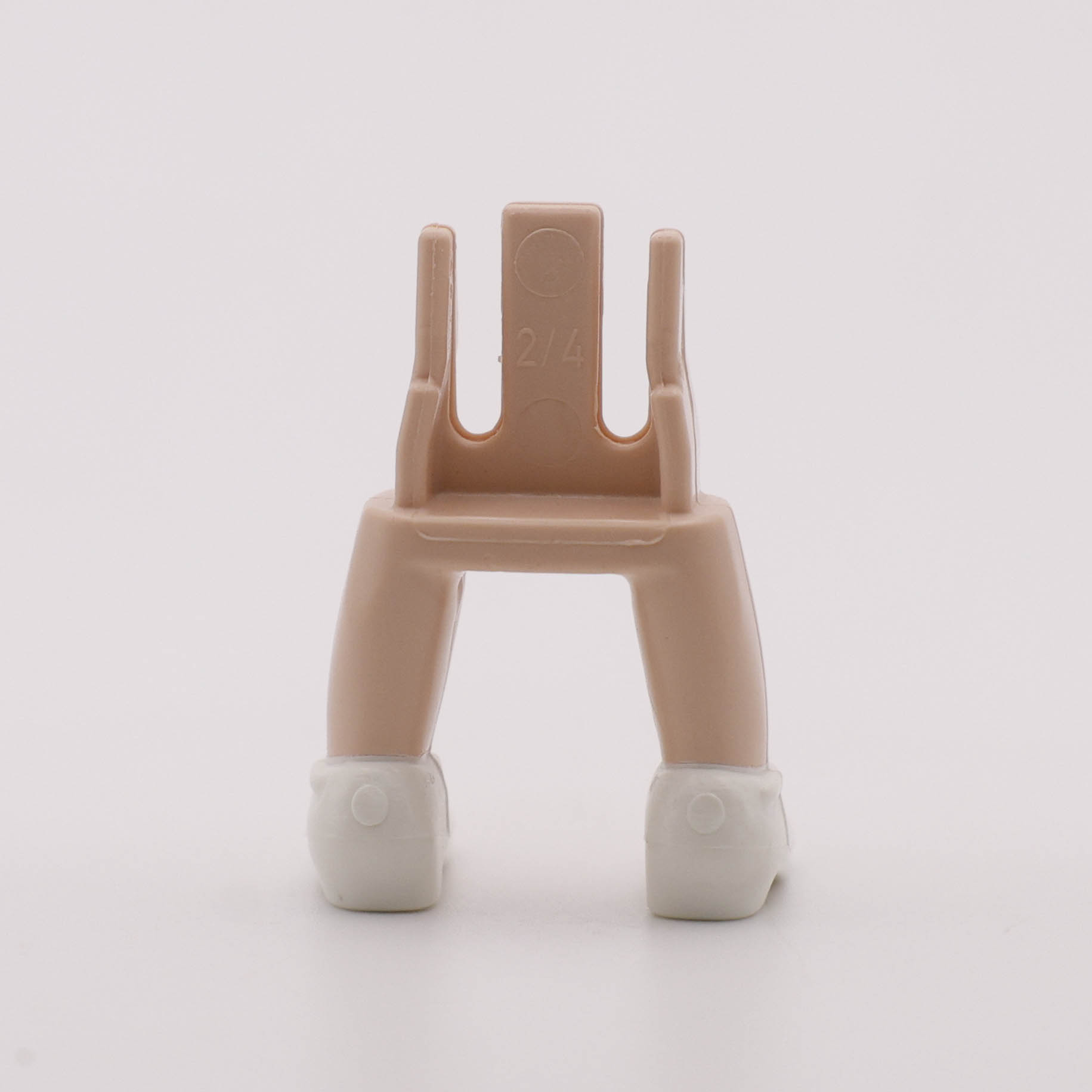 Playmobil Piernas para falda zapato blanco Tipo C