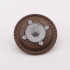 Playmobil Escudo redondo marrón plata
