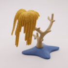 Playmobil Árbol pequeño con copa amarilla