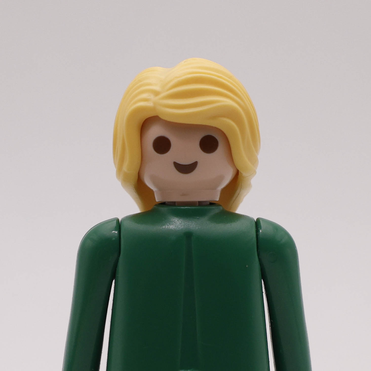 Playmobil pelo rubio claro largo