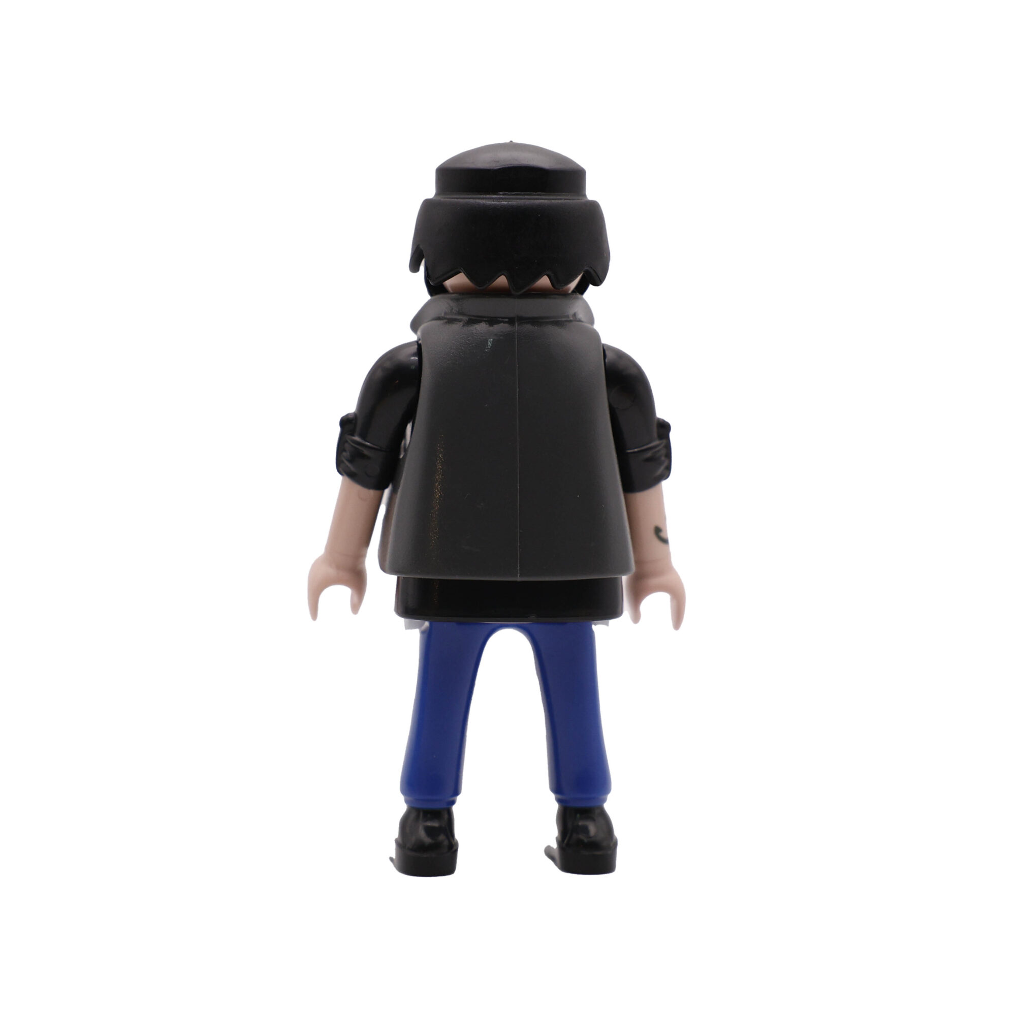 Playmobil Chico barbudo de negro y azul