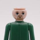 Playmobil Cabeza ojos grandes barba marrón clara