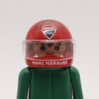Playmobil Casco motorista rojo Marc Marquez