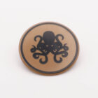 Playmobil Escudo redondo marrón pulpo